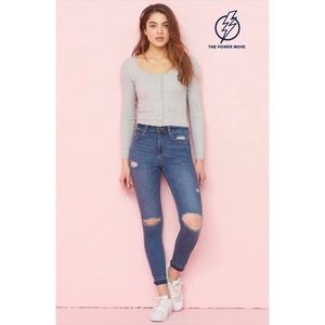 *NEW*GARAGE HIGH RISE RETRO ANKLE JEGGING - SIZE 5